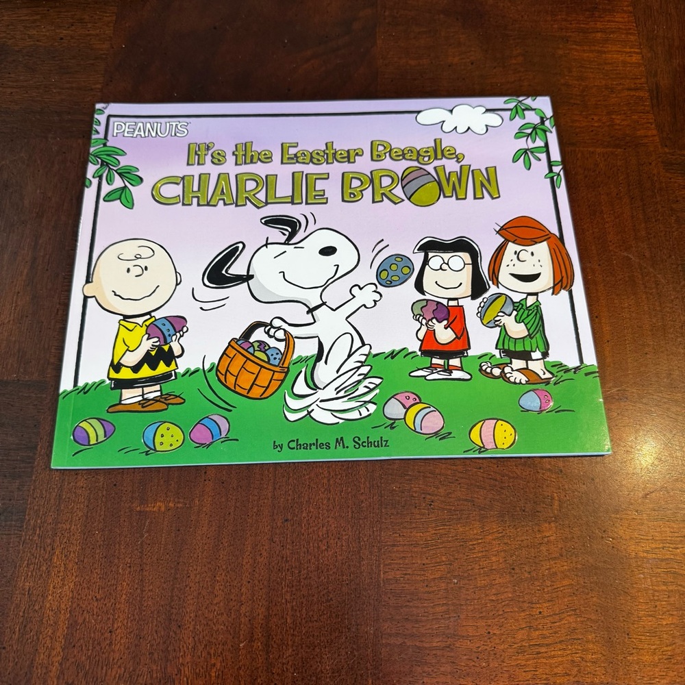It's the Easter Beagle Charlie Brown Book New Charles M Schulz Snoopy Peanuts